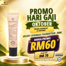 PROMO OKTOBER VELVET COVERAGE FOUNDATION 30ml