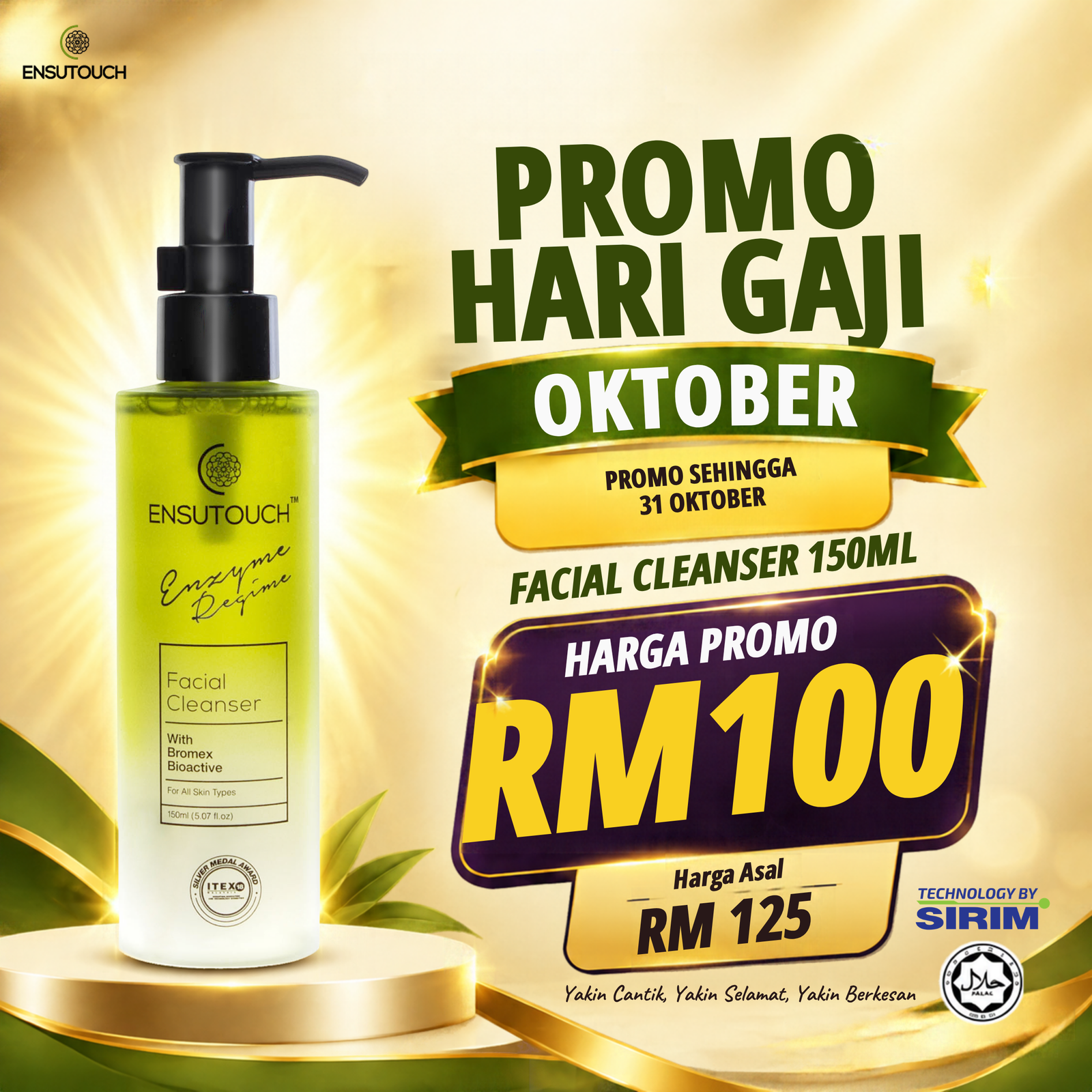 PROMO OKTOBER OKTOBER FACIAL CLEANSER 150ML