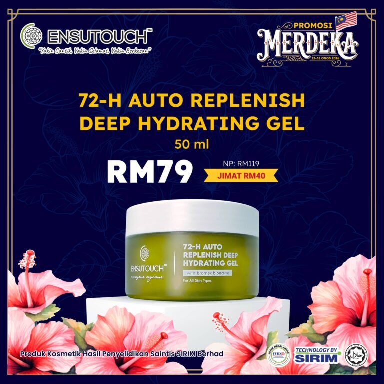 PROMOSI MERDEKA MOISTURIZER 72-H AUTO REPLENISH DEEP HYDRATING GEL